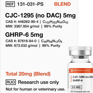 CJC-1295 (No DAC), GHRP-6 10mg (Blend)