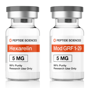 Hexarelin (5mg x 10), CJC-1295 no DAC (5mg x 10)